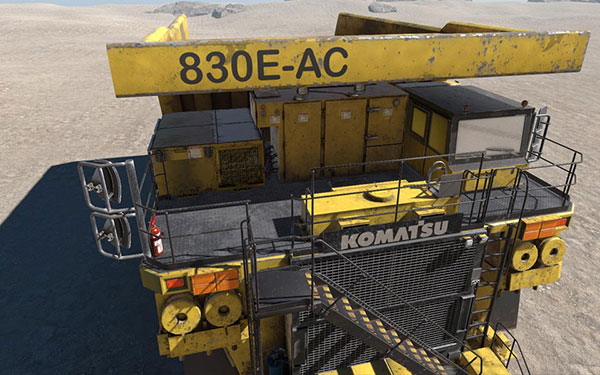 Самосвал Komatsu 830E-AC