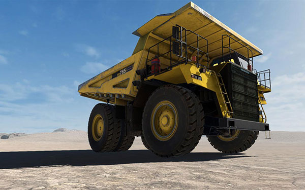 Самосвал Komatsu HD785-7 