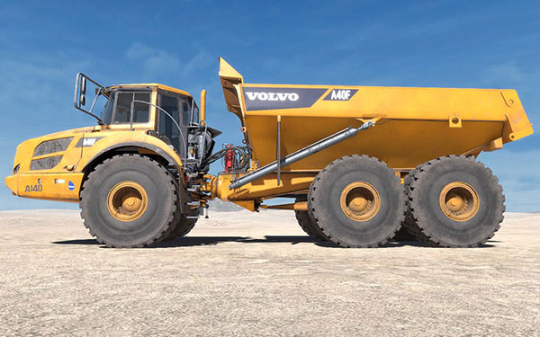 Самосвал Volvo A40F 