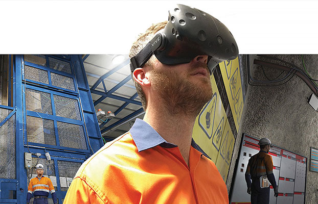 Использование обучаемыми операторами гарнитуры с поддержкой виртуальной реальности (VR) в среде WorksiteVR Quest